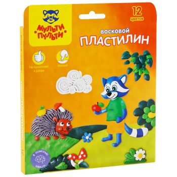 Пластилин Мульти-Пульти 