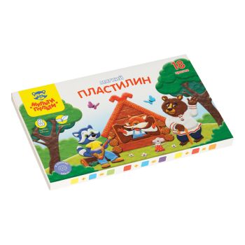 Пластилин Мульти-Пульти 