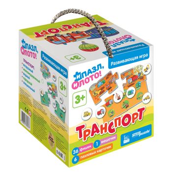 Игра настольная Лото + Пазл 