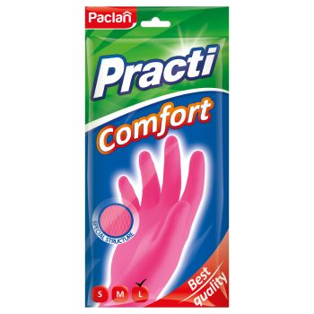 Перчатки резиновые хозяйственные Paclan 