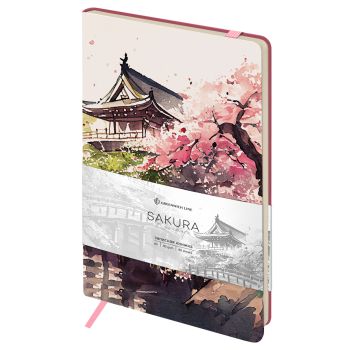Записная книжка А5 80л. ЛАЙТ, кожзам, Greenwich Line 