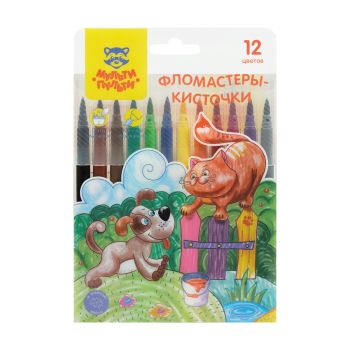 Фломастеры-кисти Мульти-Пульти 