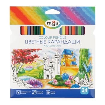 Карандаши цветные Гамма 
