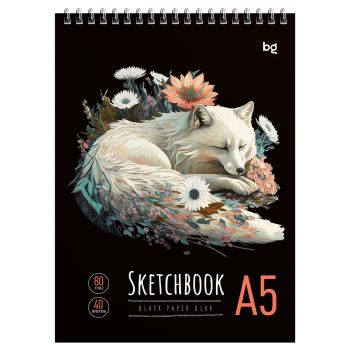 Скетчбук 40л., А5 BG 