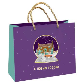 Пакет подарочный 23*18*10см MESHU 