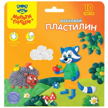 Пластилин Мульти-Пульти 