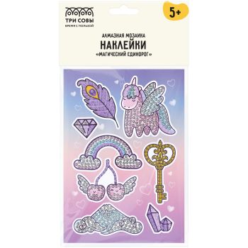 Алмазная мозаика, наклейки ТРИ СОВЫ 